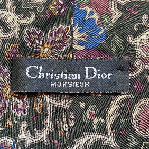 Christian Dior Monsieur Neck Tie - Picture 3 of 5